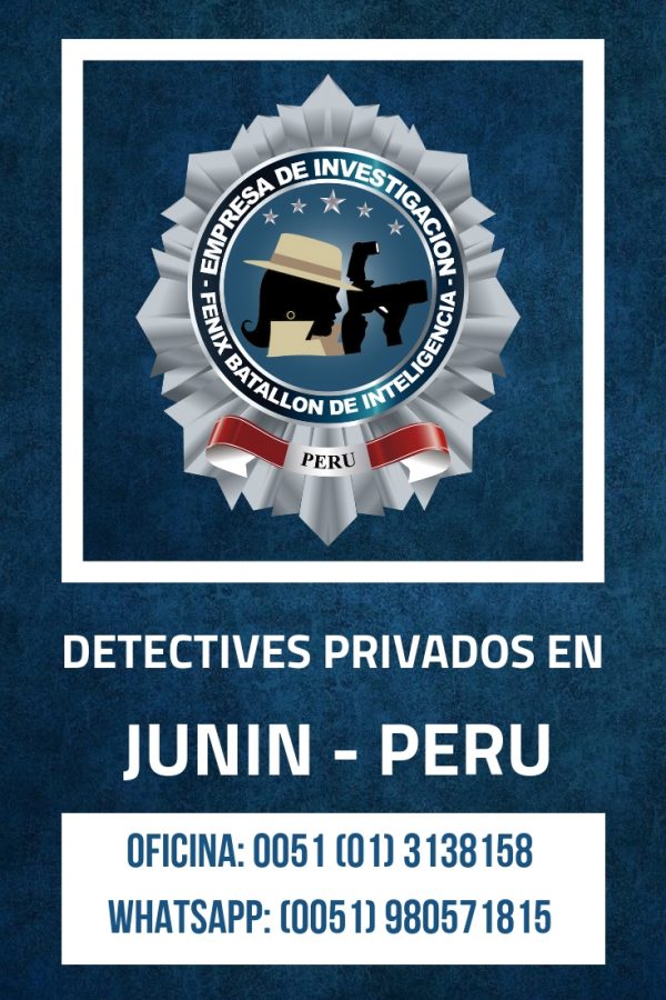 INVESTIGACIÓN PRIVADA FBI EN JUNIN - PERU