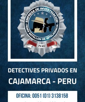 INVESTIGACIÓN PRIVADA FBI EN CAJAMARCA - PERU